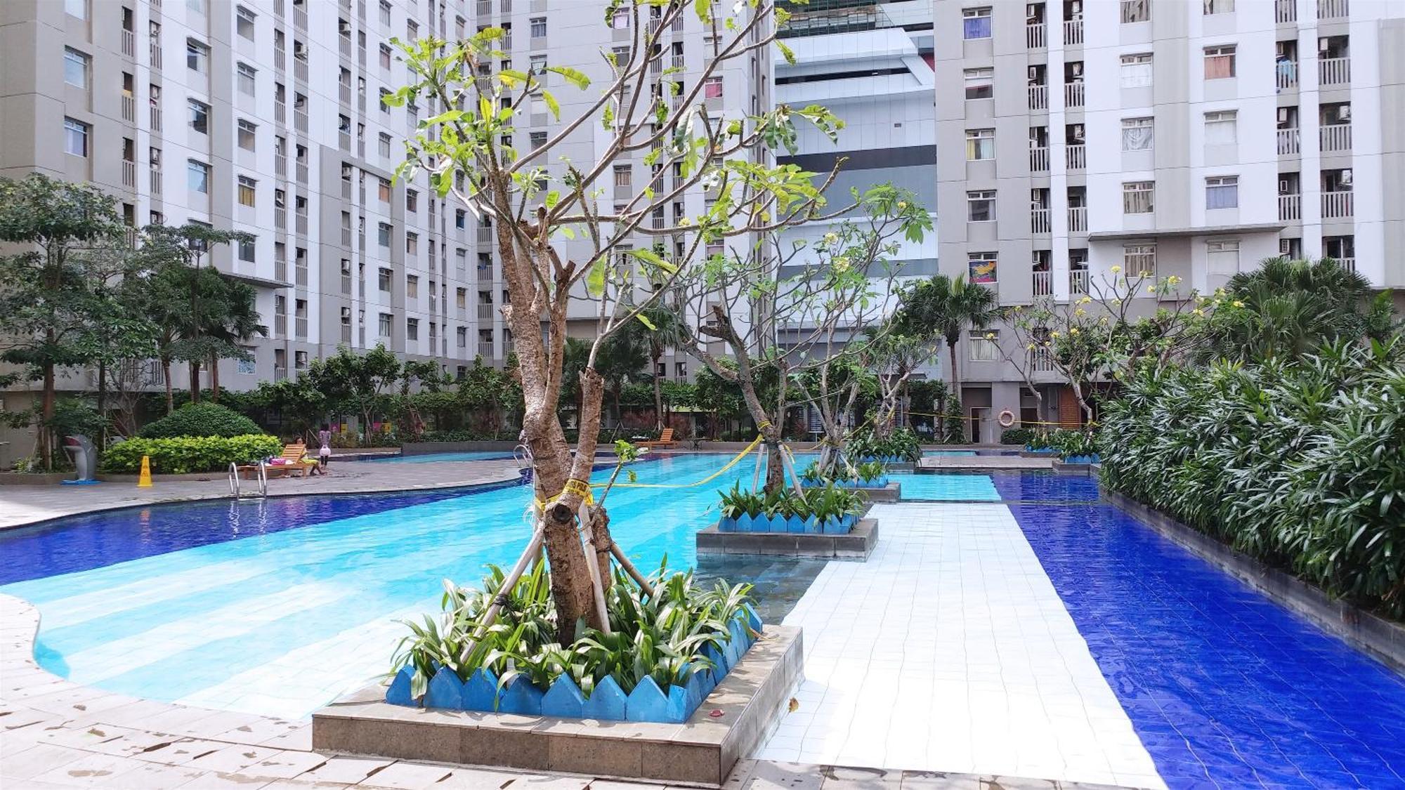 2Br Cozy At Green Bay Pluit Apartment Baywalk By Travelio Джакарта Екстер'єр фото